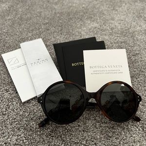 Bottega Veneta round 55MM sunglasses